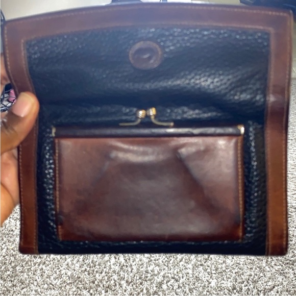 Vintage Dooney & Bourke Wallet Pre-Loved Kiss Lock Check book - Picture 3 of 8